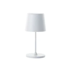 Brilliant Bordslampa Kaami Metall Plast Vit 2W 310lm - 830 Varm Vit | 100mm - IP44 - Utomhus - Dimbar
