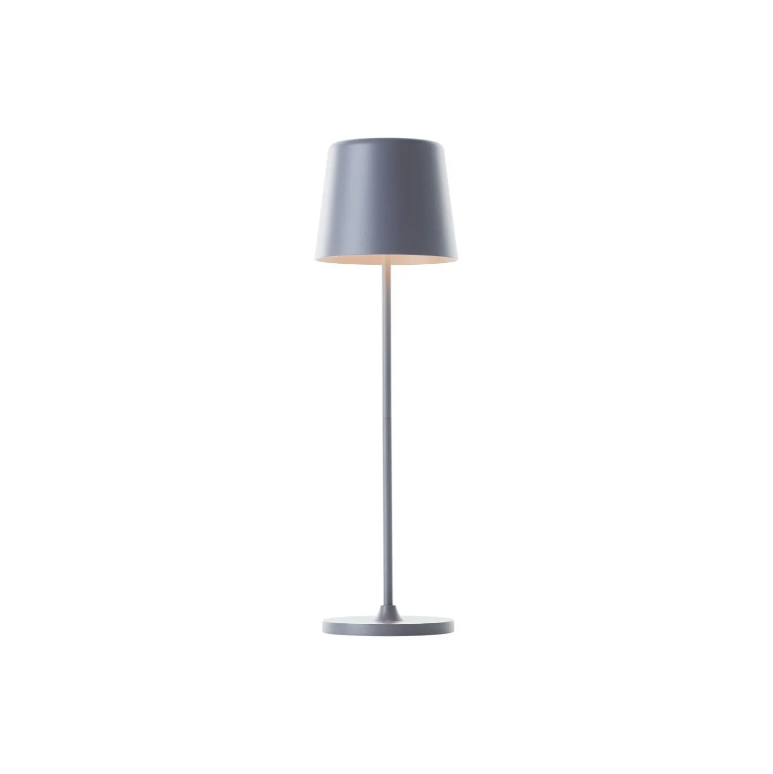 Brilliant Bordslampa Kaami Metall Plast Grå 2W 310lm - 830 Varm Vit | 100mm - IP44 - Utomhus - Dimbar
