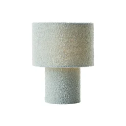 Brilliant Bordslampa Teddy Metall Textil Grön | 230mm - Passande för 1x E27