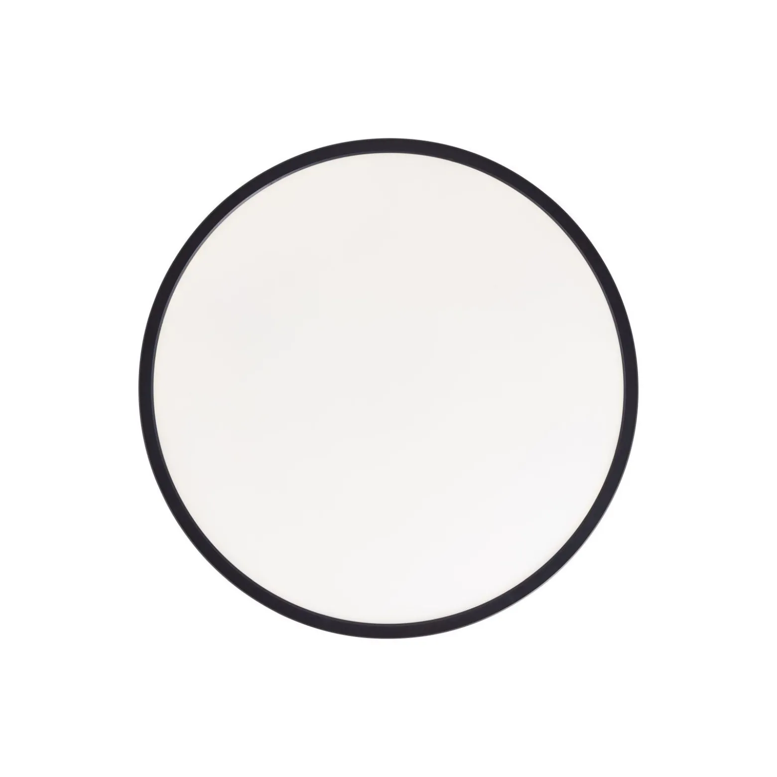 Brilliant Brennan Taklampa Plast Svart Vit 30W 4000lm - 840 Kallvit | 541mm - IP44 - 3-Stegs Dimbar