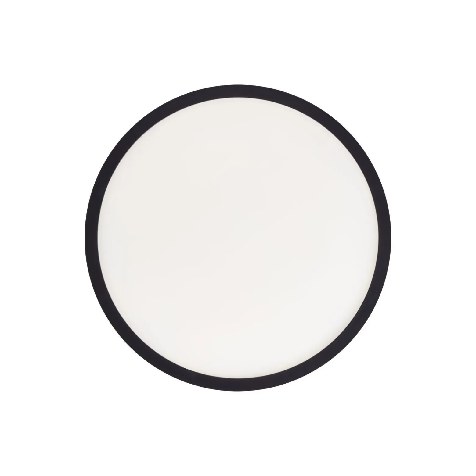 Brilliant Brennan Taklampa Plast Svart Vit 18W 2700lm - 827-840 CCT | 420mm - IP44 - 3-Stegs Dimbar