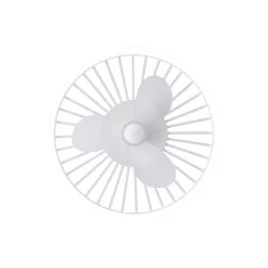 Brilliant Capo Takfläkt Metall Plast Vit 32W 4200lm - 827-865 CCT | 480mm - Fjärrkontroll Dimbar