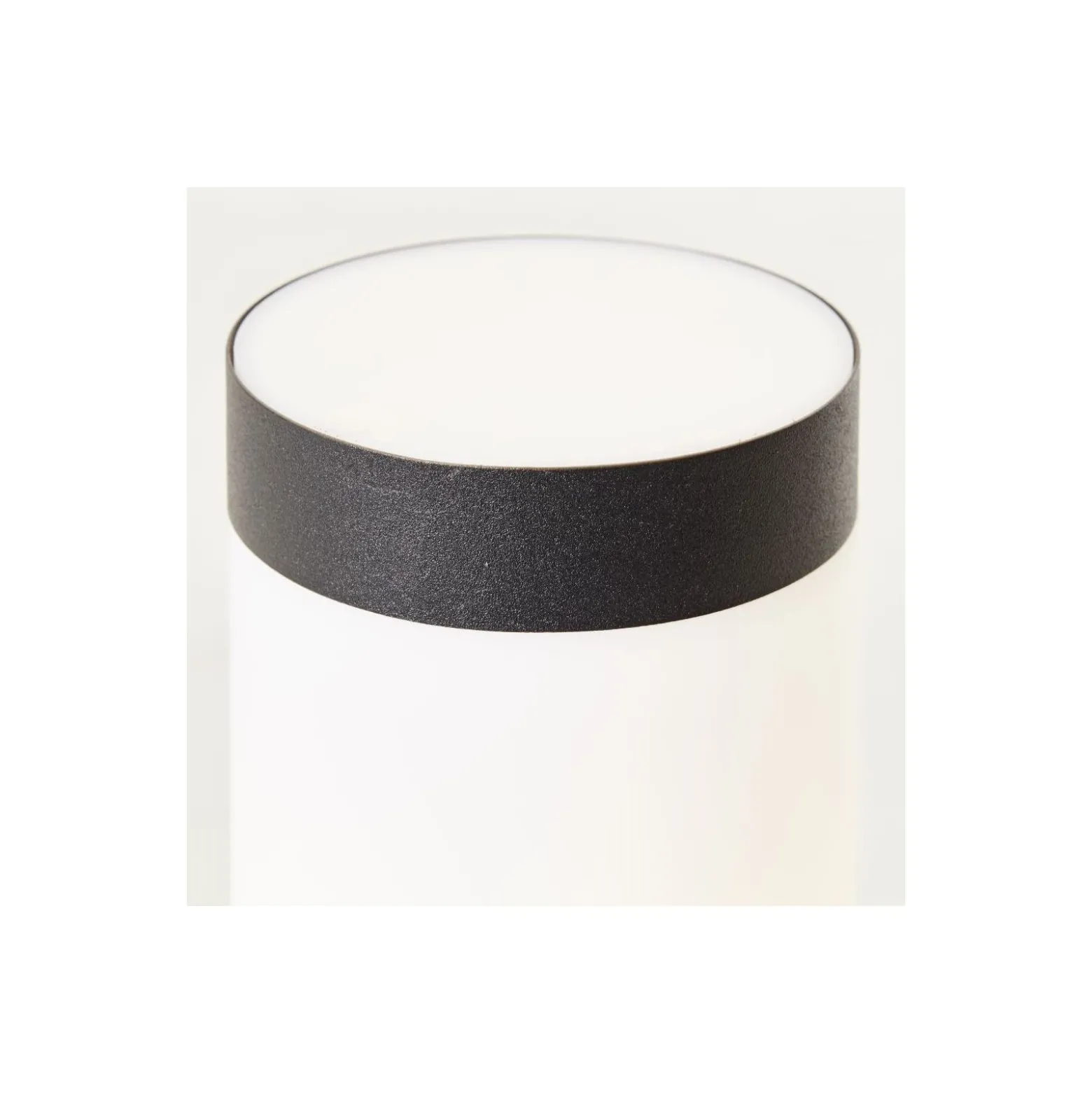 Brilliant Dody Pollare Golvlampa Metall Plast Svart | 120mm - IP44 - Utomhus - Passande för 1x E27