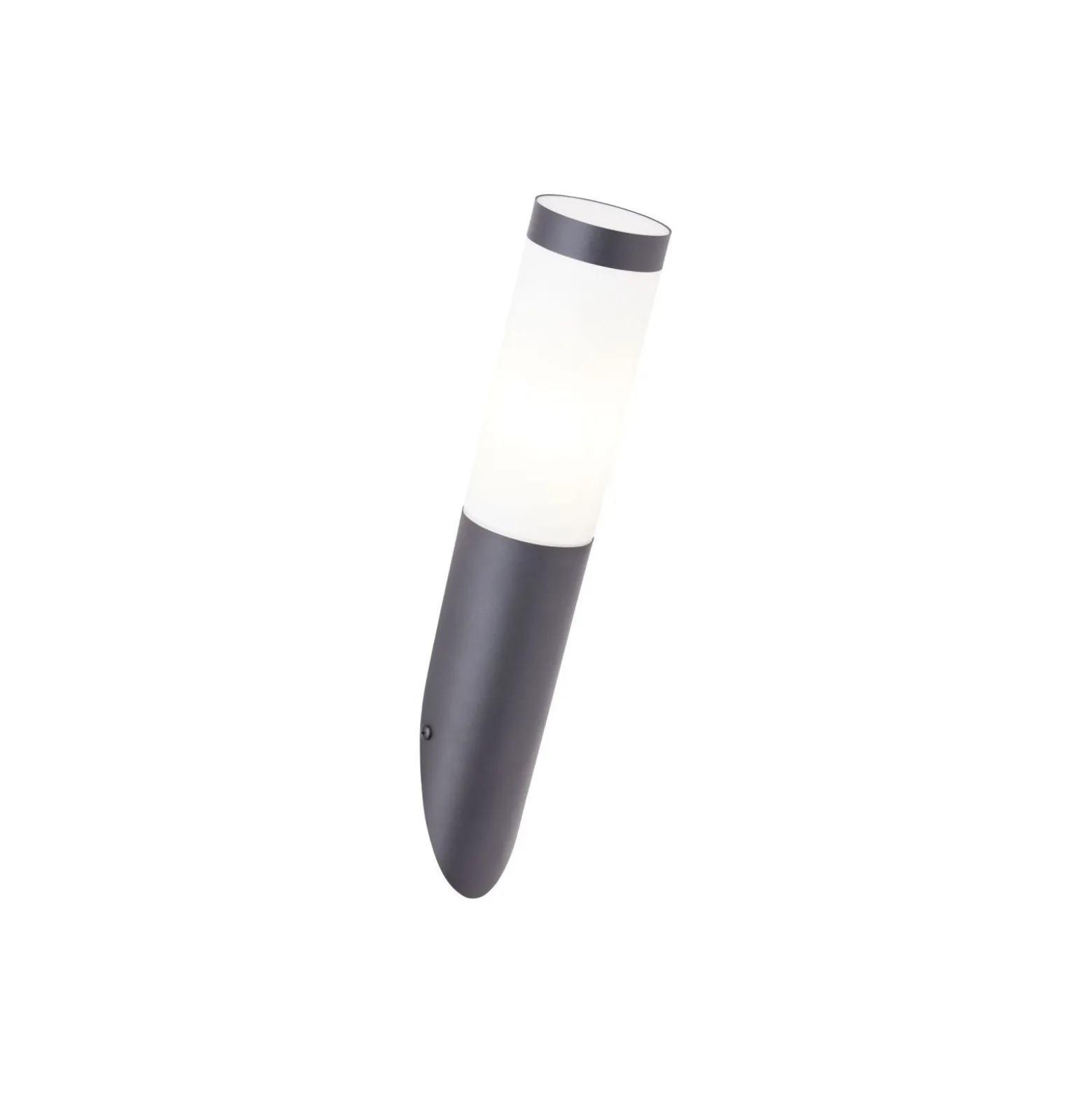 Brilliant Dody Vägglampa Metall Plast Svart | IP44 - Passande för 1x E27