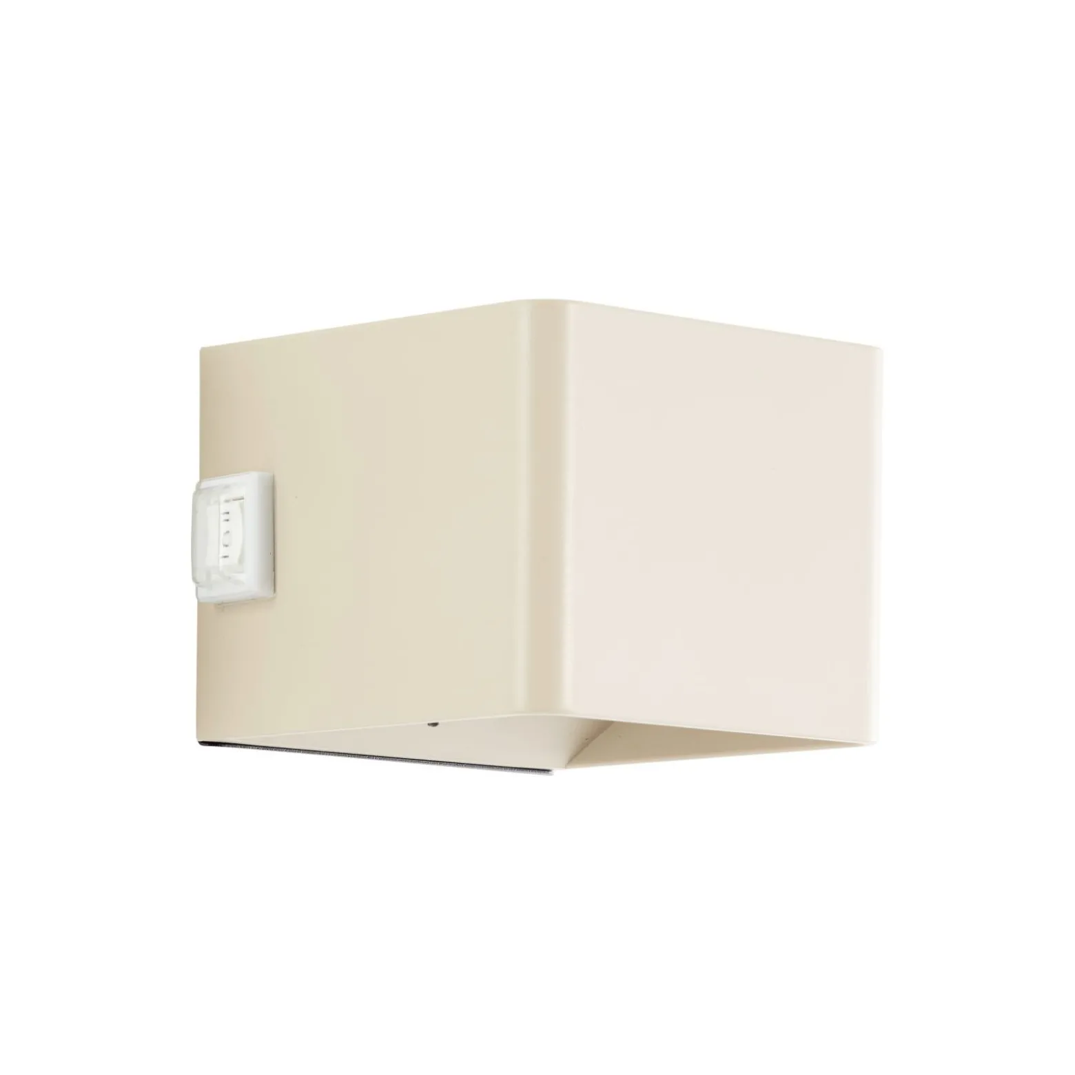Brilliant Iseo Vägglampa Plast Beige 4W 300lm - 830 Varm Vit | IP44 - Utomhus - Rörelse- och Ljussensor - USB Uppladdningsbar