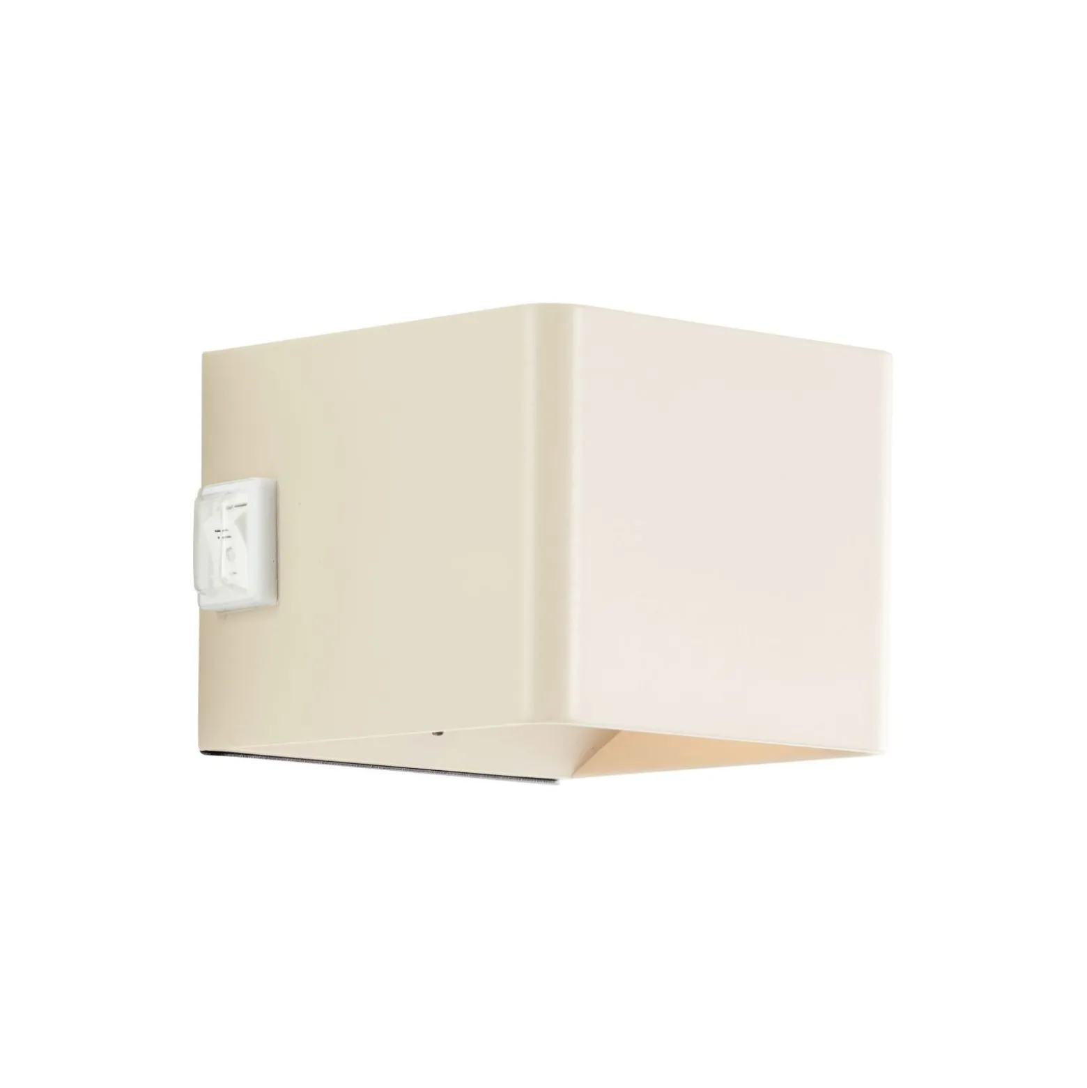 Brilliant Iseo Vägglampa Plast Beige 4W 300lm - 830 Varm Vit | IP44 - Utomhus - Rörelse- och Ljussensor - USB Uppladdningsbar