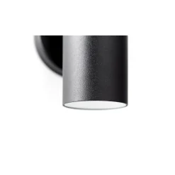 Brilliant Jandy Vägglampa Up/Down Glas Metall Svart | IP44 - Utomhus - Passande för 2x GU10