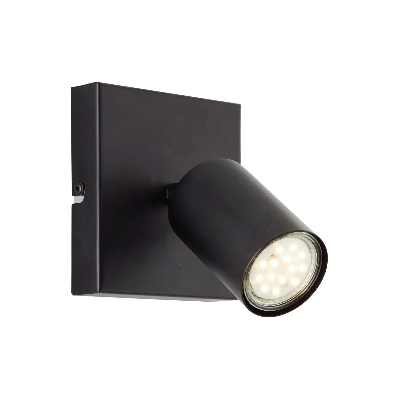 Brilliant Jello Taklampa Metall Matt Svart 4.5W 345lm - 830 Varm Vit | Inkl. 1x GU10