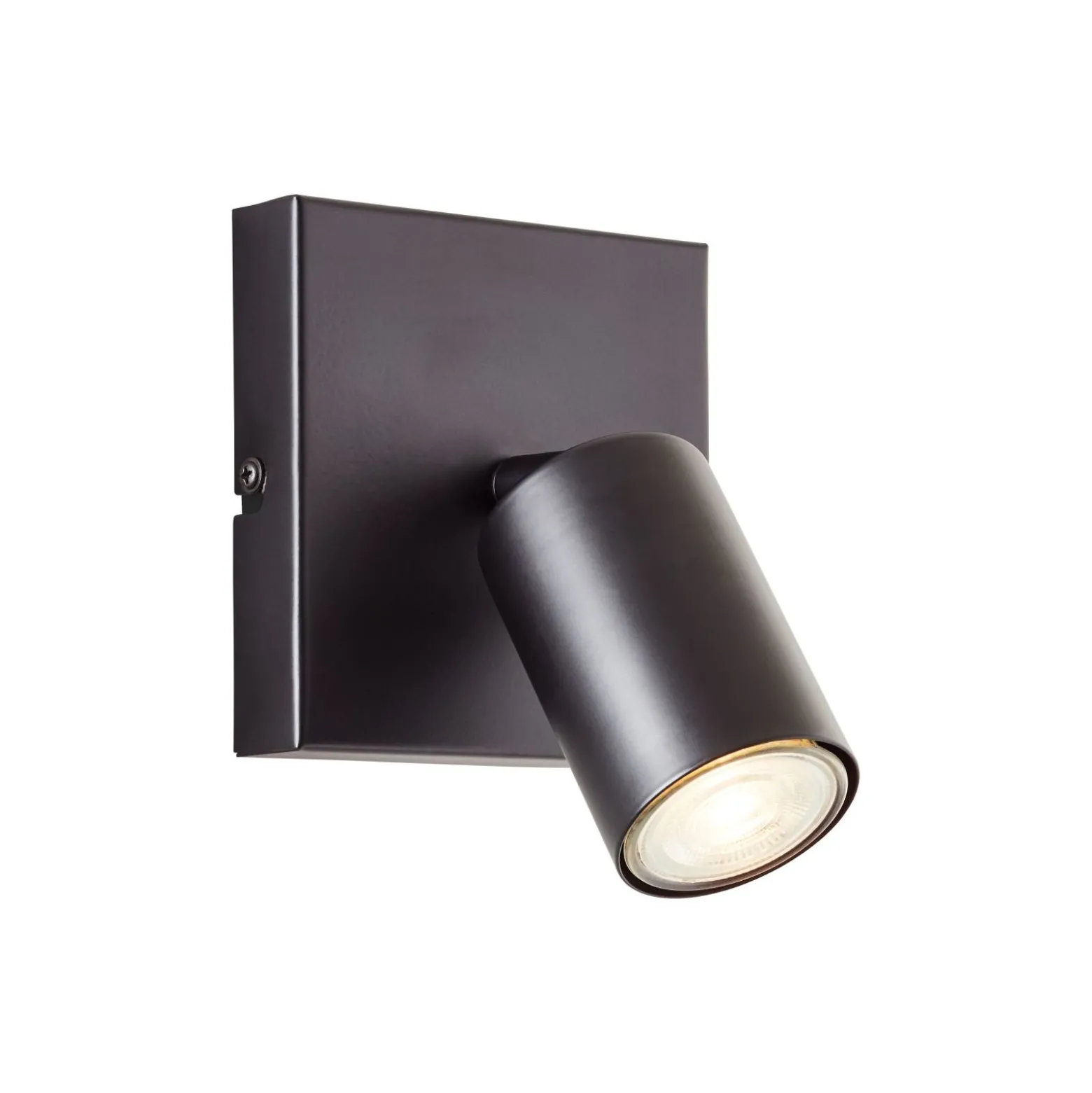 Brilliant Jello Taklampa Metall Matt Svart 4.5W 345lm - 830 Varm Vit | Inkl. 1x GU10