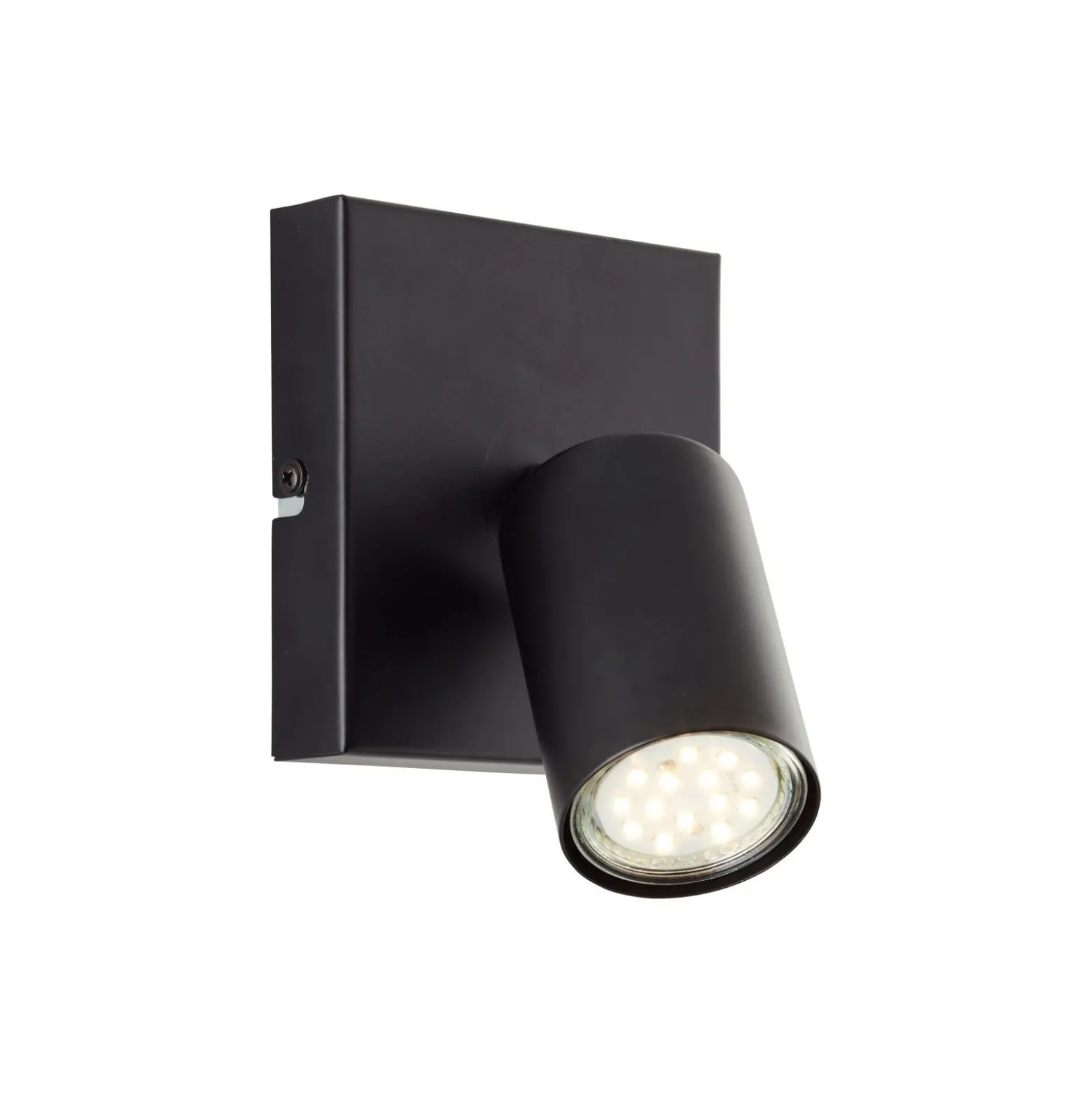 Brilliant Jello Taklampa Metall Matt Svart 4.5W 345lm - 830 Varm Vit | Inkl. 1x GU10