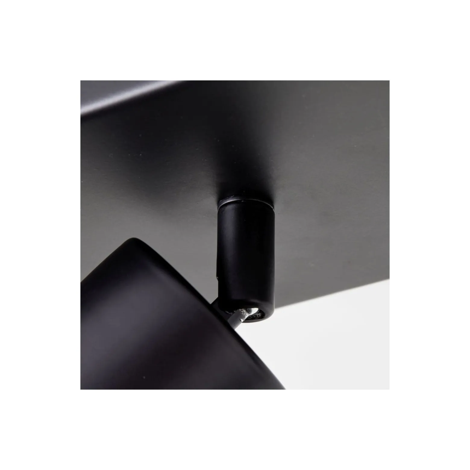 Brilliant Jello Taklampa Metall Matt Svart 9W 690lm - 830 Varm Vit | Inkl. 2x GU10