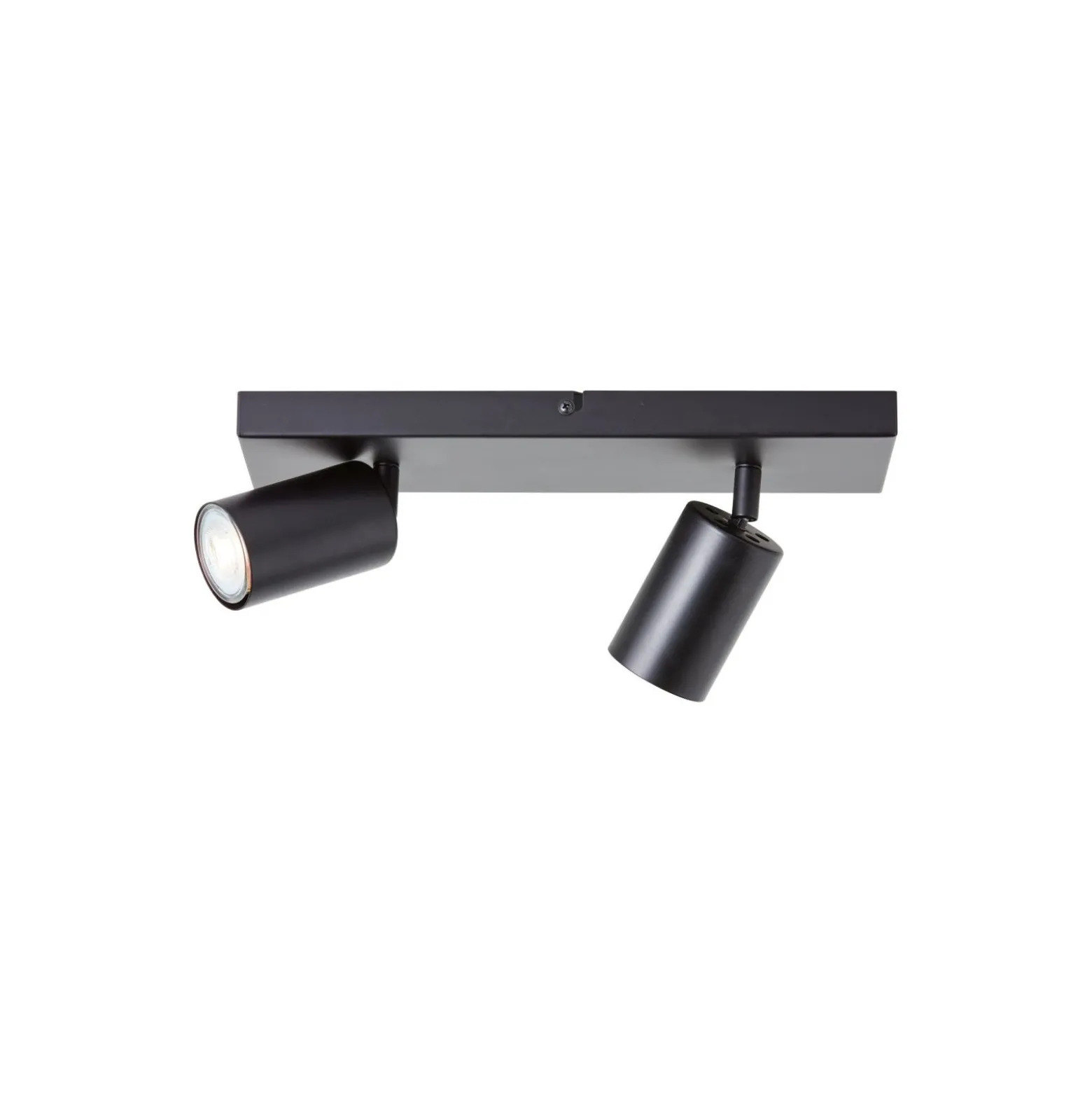 Brilliant Jello Taklampa Metall Matt Svart 9W 690lm - 830 Varm Vit | Inkl. 2x GU10