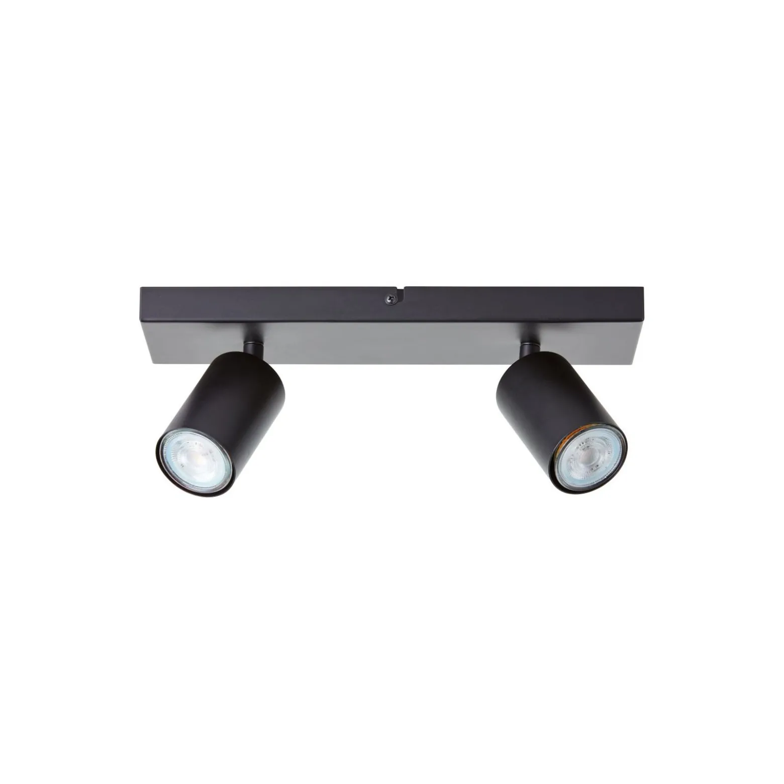Brilliant Jello Taklampa Metall Matt Svart 9W 690lm - 830 Varm Vit | Inkl. 2x GU10
