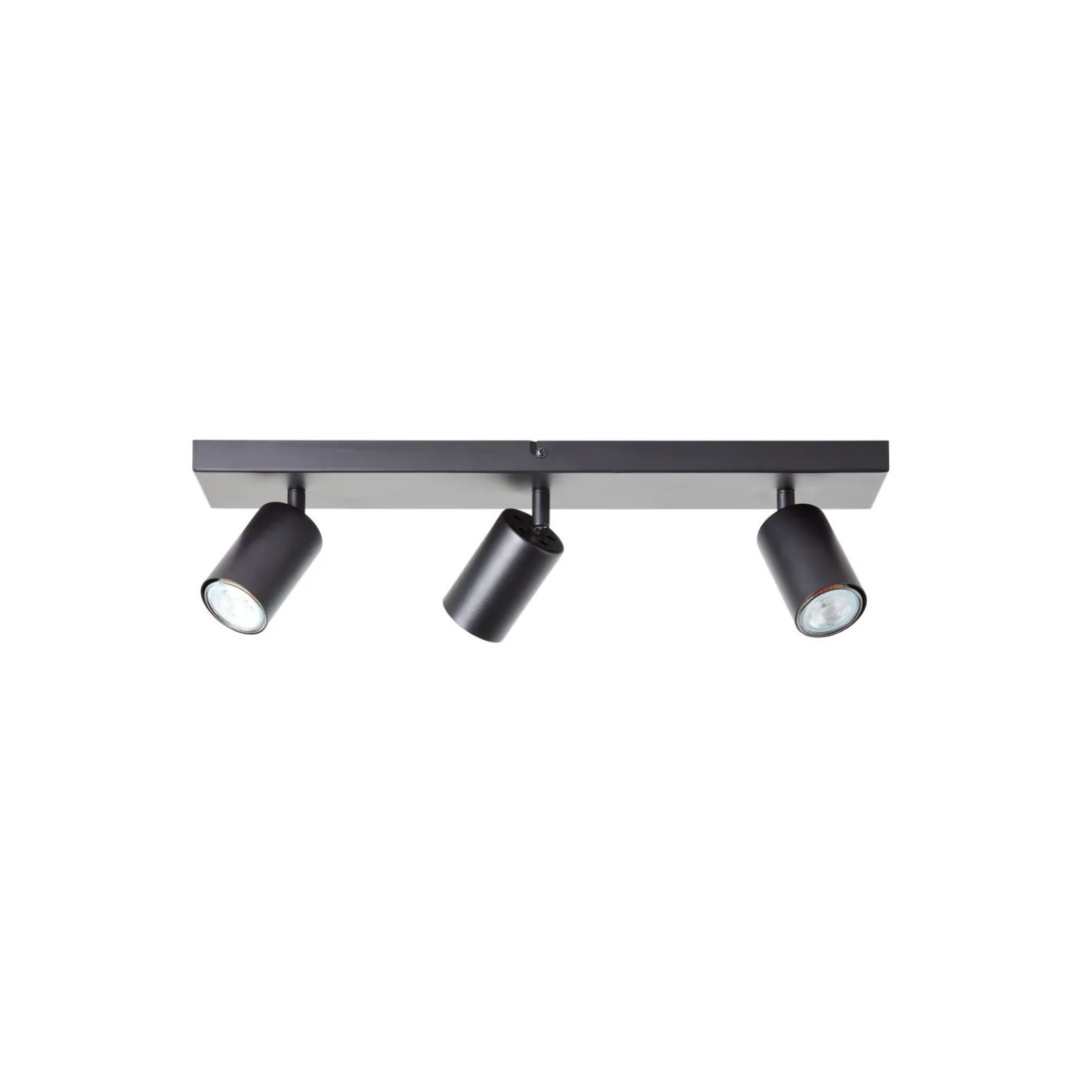 Brilliant Jello Taklampa Metall Matt Svart 13.5W 1035lm - 830 Varm Vit | Inkl. 3x GU10