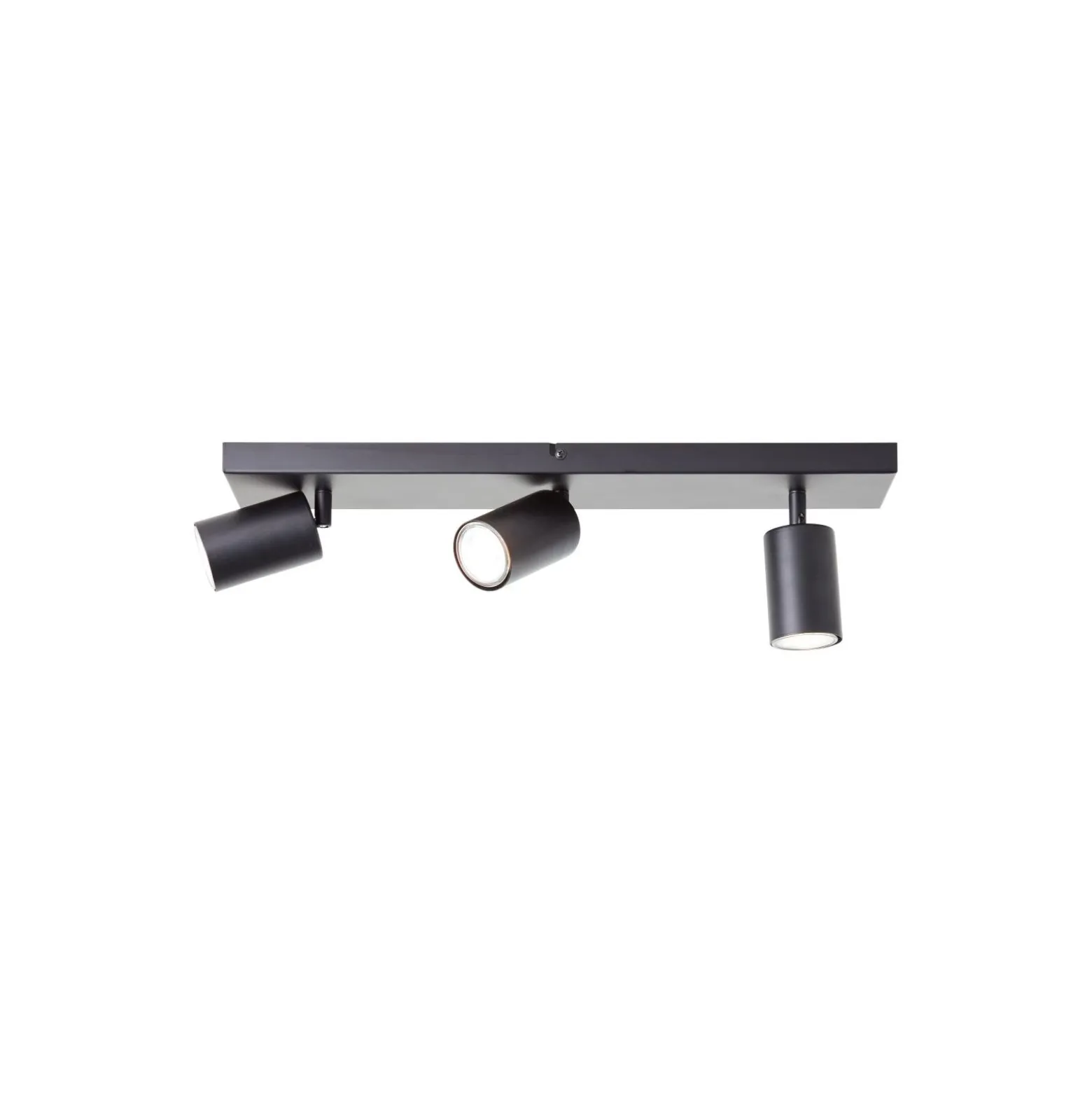 Brilliant Jello Taklampa Metall Matt Svart 13.5W 1035lm - 830 Varm Vit | Inkl. 3x GU10