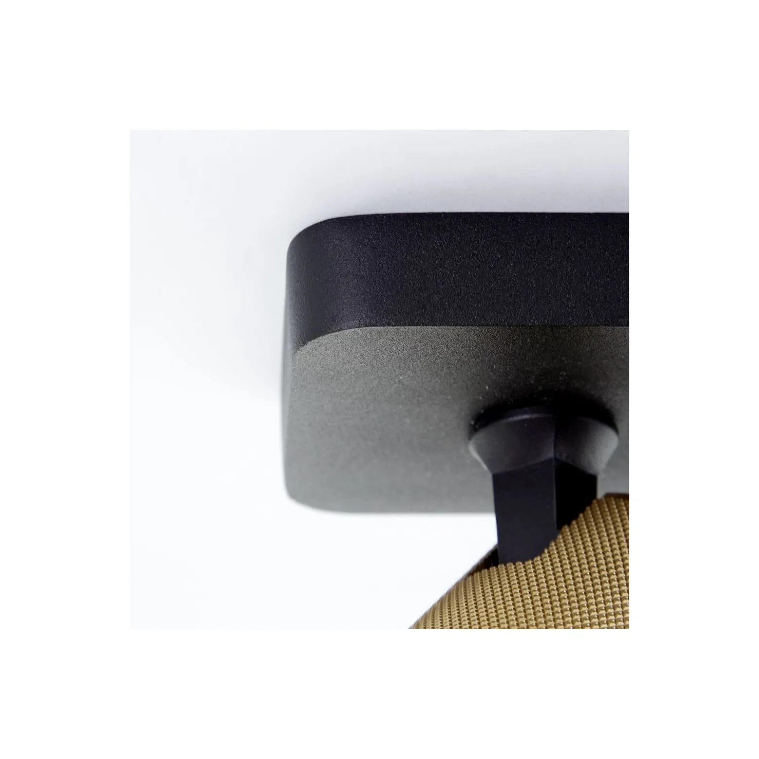 Brilliant Marty Taklampa Aluminium Sandig Svart Guld 15W 1050lm - 830 Varm Vit | Inkl. 3x GU10