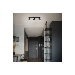 Brilliant Marty Taklampa Aluminium Sandig Svart 15W 1050lm - 830 Varm Vit | Inkl. 3x GU10