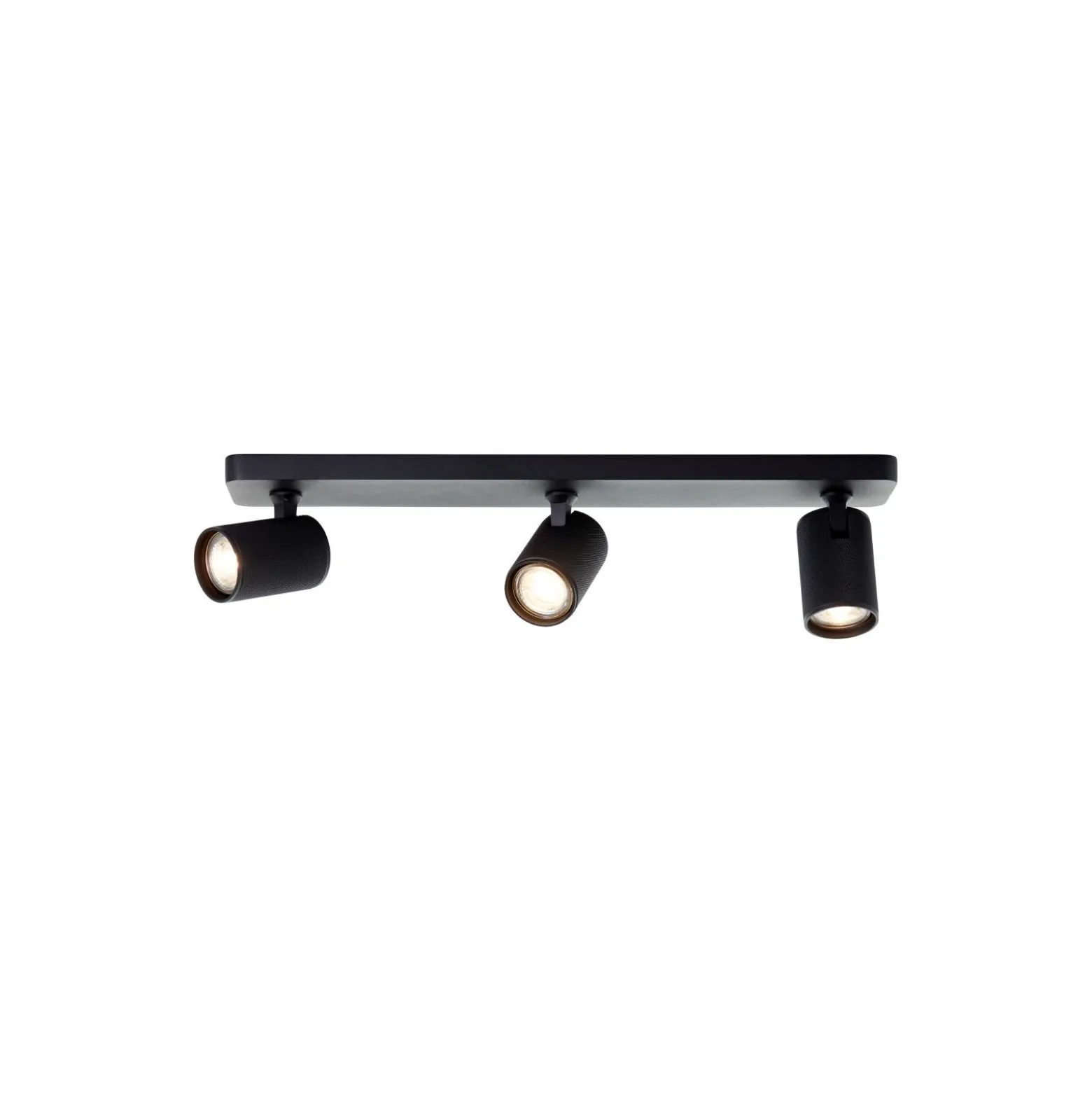 Brilliant Marty Taklampa Aluminium Sandig Svart 15W 1050lm - 830 Varm Vit | Inkl. 3x GU10