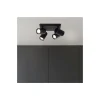 Brilliant Marty Taklampa Aluminium Sandig Svart 20W 1400lm - 830 Varm Vit | Inkl. 4x GU10
