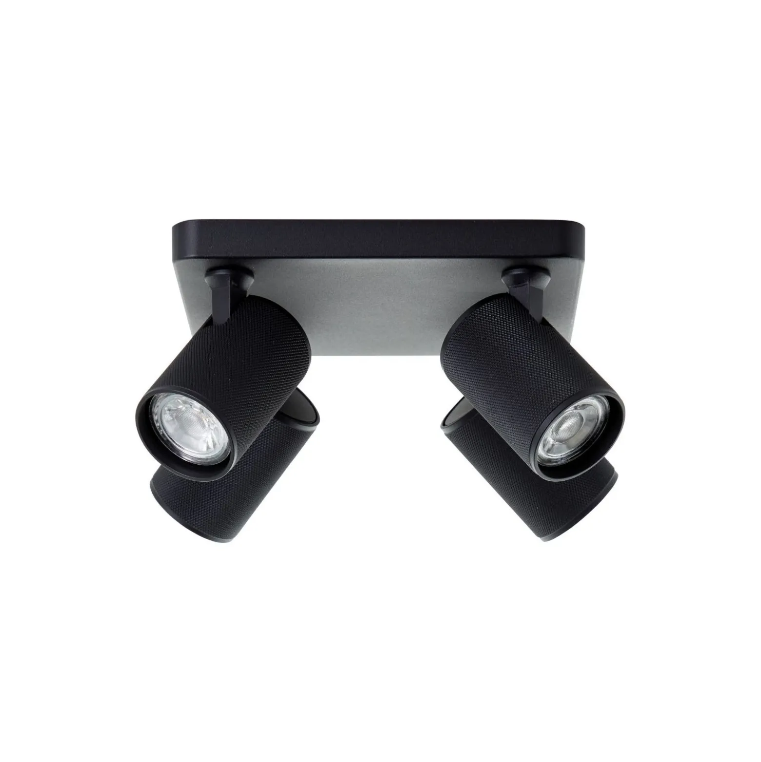 Brilliant Marty Taklampa Aluminium Sandig Svart 20W 1400lm - 830 Varm Vit | Inkl. 4x GU10