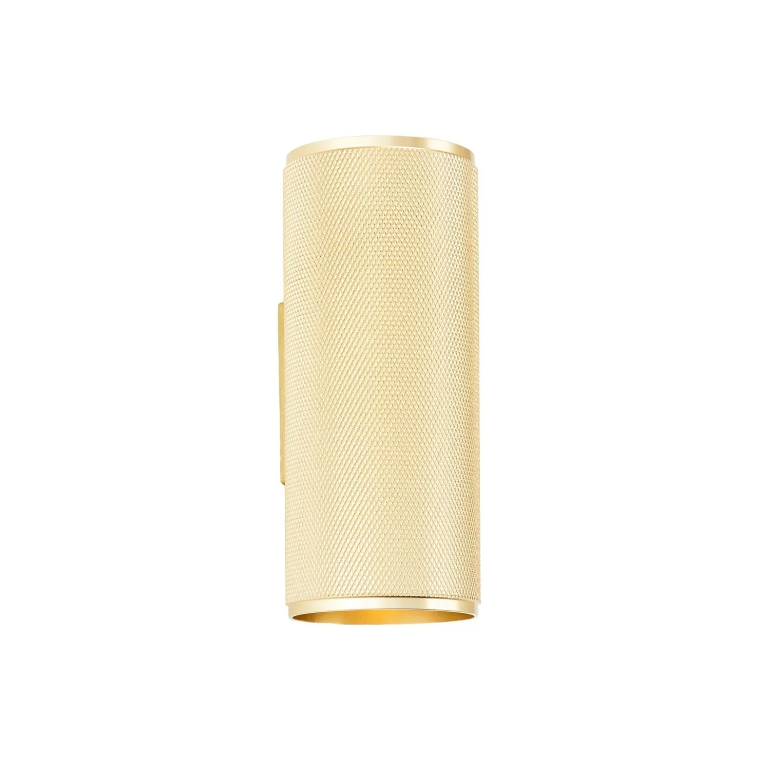 Brilliant Marty Vägglampa Up/Down Aluminium Guld 10W 700lm - 830 Varm Vit | 65mm - Inkl. 2x GU10