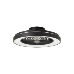 Brilliant Mazzaro Takfläkt Plast Svart 36W 4700lm - 830-865 CCT+RGB | 485mm - Fjärrkontroll Dimbar