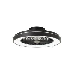 Brilliant Mazzaro Takfläkt Plast Svart 36W 4700lm - 830-865 CCT+RGB | 485mm - Fjärrkontroll Dimbar