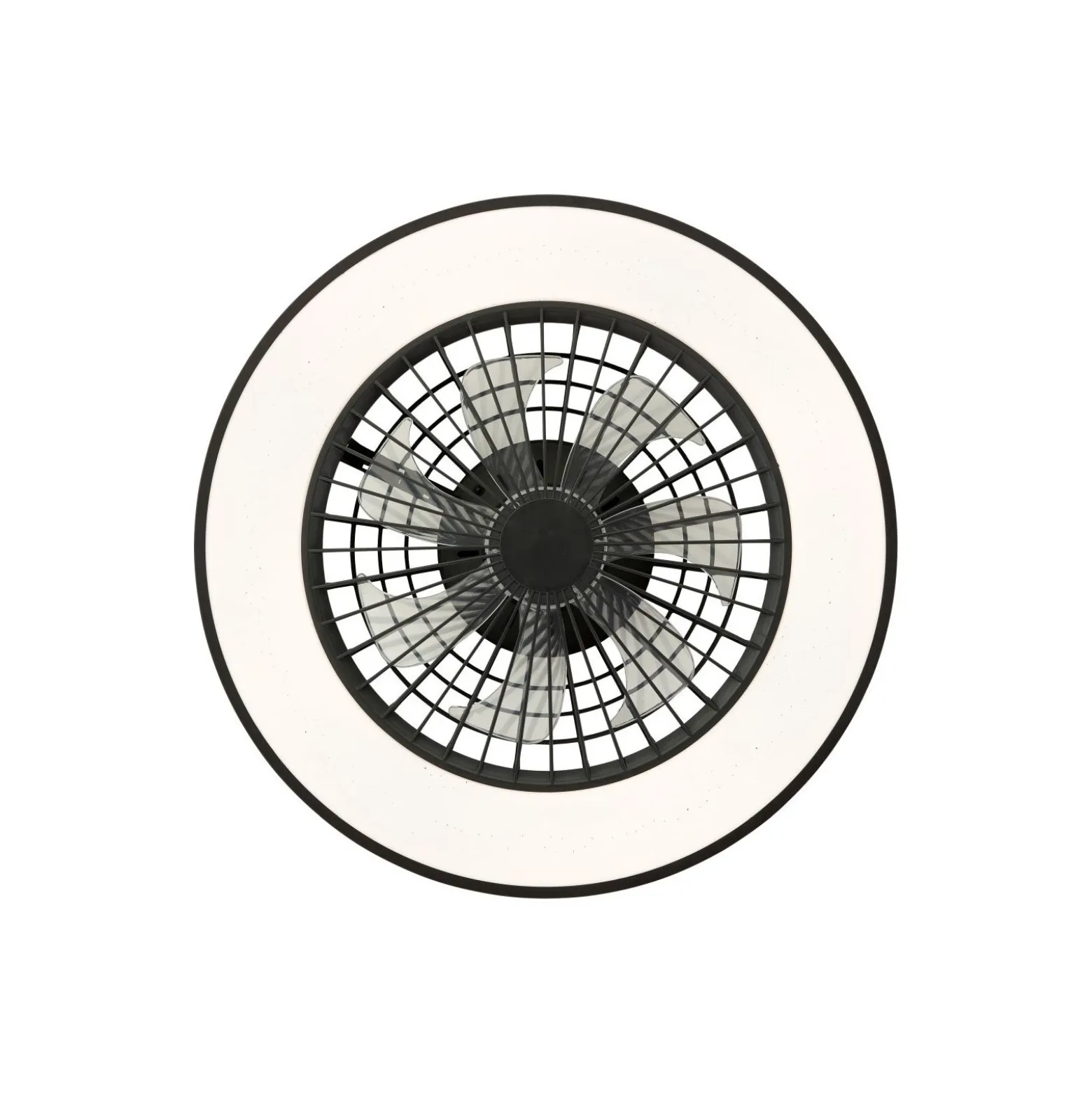 Brilliant Mazzaro Takfläkt Plast Svart 36W 4700lm - 830-865 CCT+RGB | 485mm - Fjärrkontroll Dimbar
