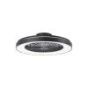 Brilliant Mazzaro Takfläkt Plast Svart 54W 6800lm - 830-865 CCT+RGB | 576 - Fjärrkontroll Dimbar