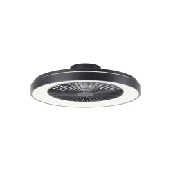 Brilliant Mazzaro Takfläkt Plast Svart 54W 6800lm - 830-865 CCT+RGB | 576 - Fjärrkontroll Dimbar