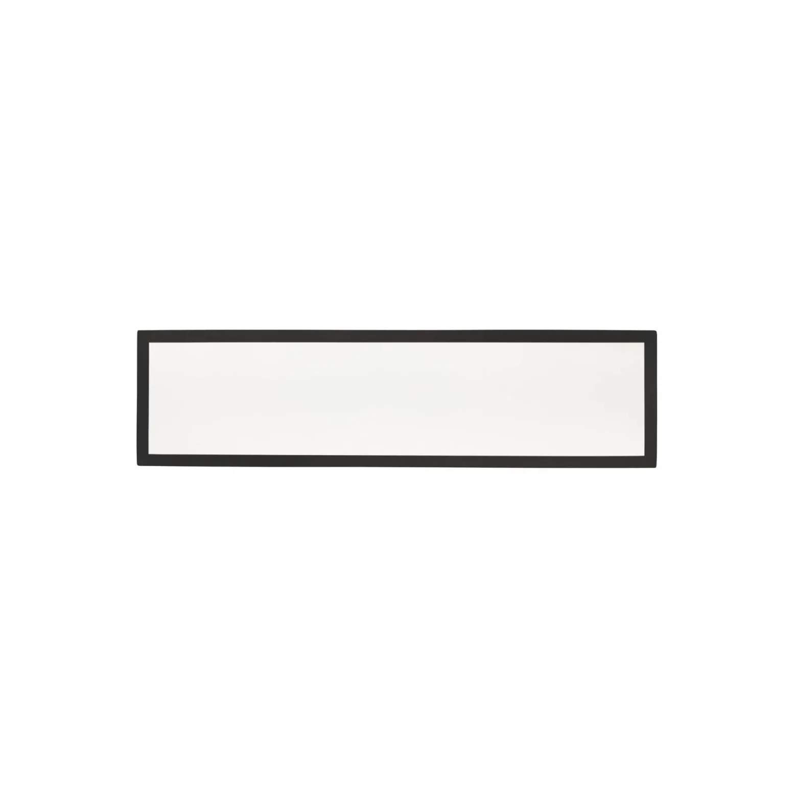 Brilliant Milton Taklampa Plast Svart Vit 19W 3200lm - 840 Kallvit | IP44