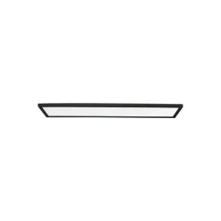 Brilliant Milton Taklampa Plast Svart Vit 19W 3200lm - 840 Kallvit | IP44