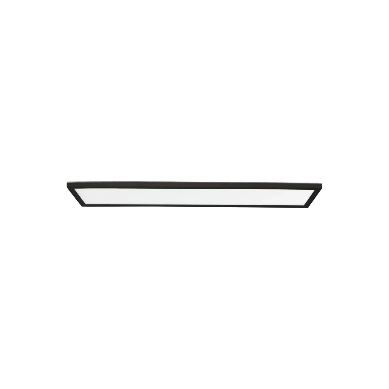 Brilliant Milton Taklampa Plast Svart Vit 19W 3200lm - 840 Kallvit | IP44