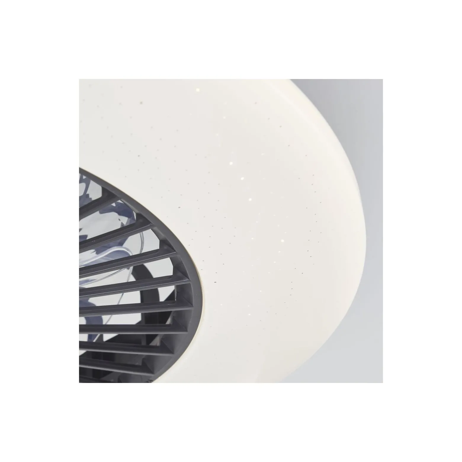 Brilliant Salerno Takfläkt Plast Svart 54W 6800lm - 830-865 CCT+RGB | 577mm - Fjärrkontroll Dimbar