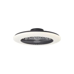 Brilliant Salerno Takfläkt Plast Svart 54W 6800lm - 830-865 CCT+RGB | 577mm - Fjärrkontroll Dimbar