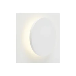 Brilliant Shadow Vägglampa Aluminium Sandig Vit 6W 720lm - 830 Varm Vit | 151mm