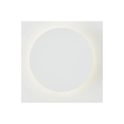 Brilliant Shadow Vägglampa Aluminium Sandig Vit 6W 720lm - 830 Varm Vit | 151mm