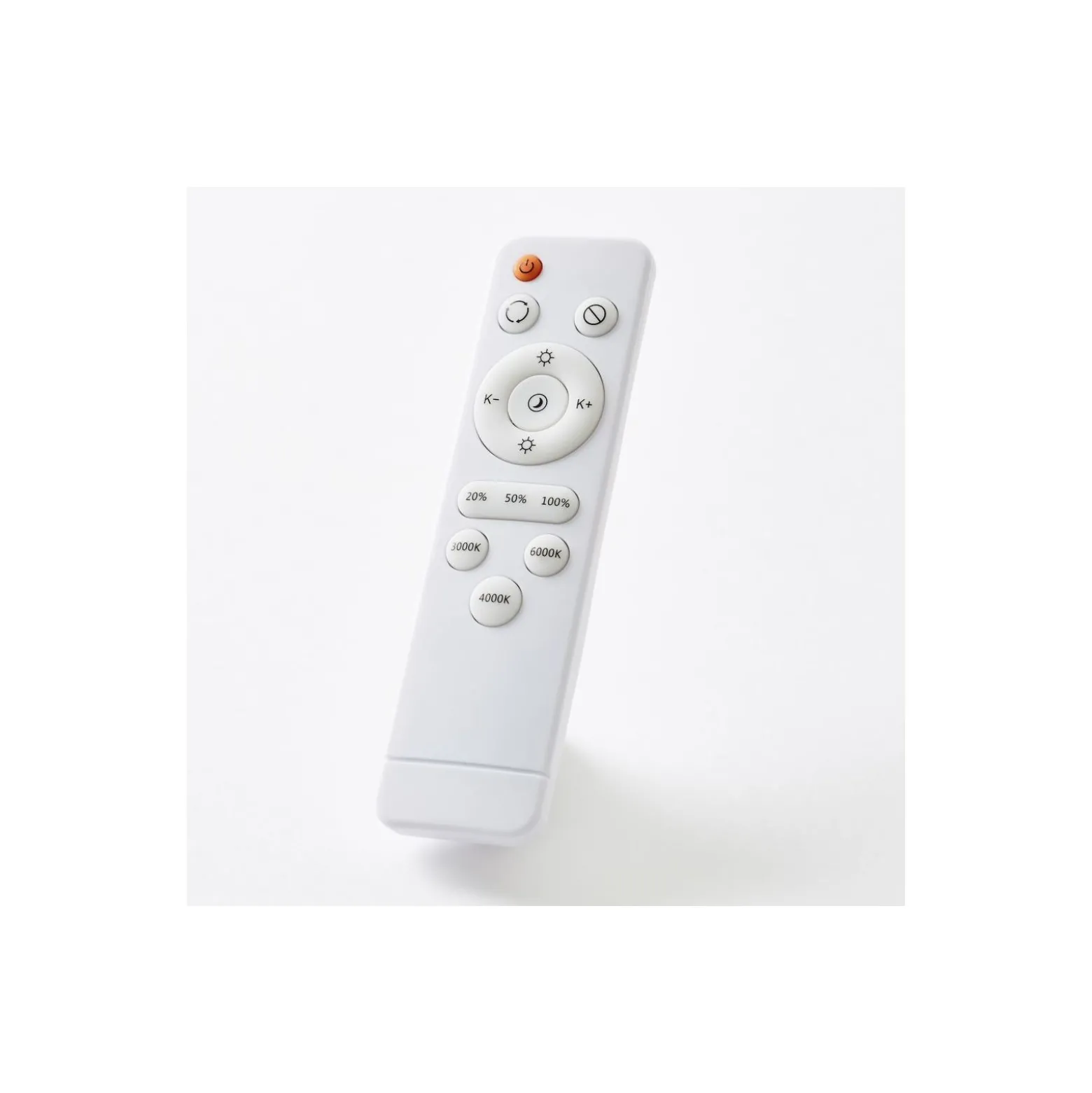 Brilliant Slimline Taklampa Metall Plast Svart Vit 34W 3800lm - 830-865 CCT | 490mm - Fjärrkontroll Dimbar