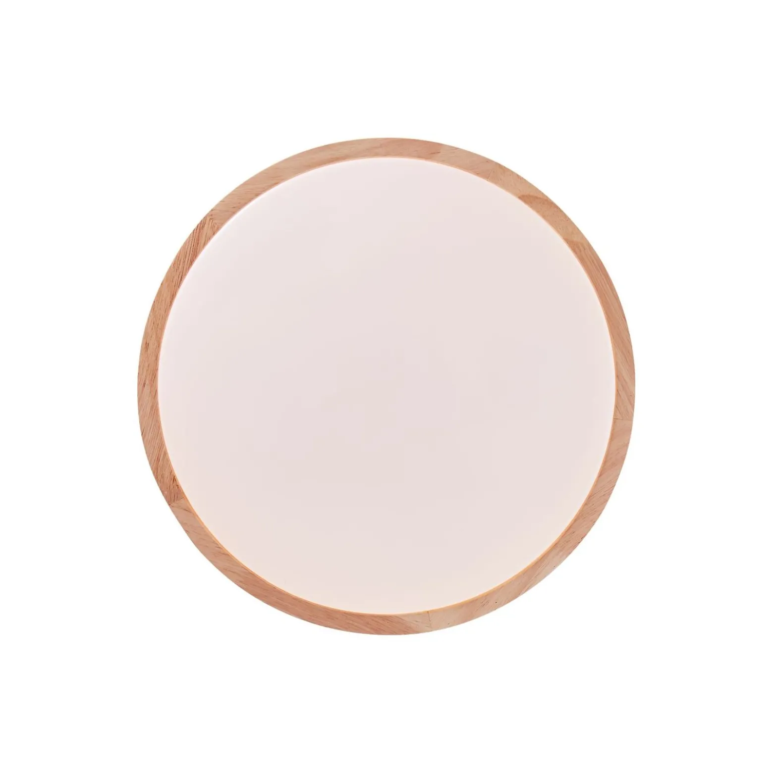 Brilliant Slimline Taklampa Metall Trä Plast Vit 22W 2400lm - 830 Varm Vit | 345mm