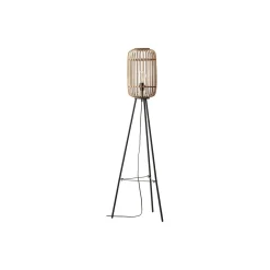 Brilliant Stolpebelysning Trärow Metall Bambu Brun | 450mm - Passande för 1x E27