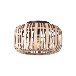 Brilliant Trärow Taklampa Metall Bambu Brun | 320mm - Passande för 1x E27