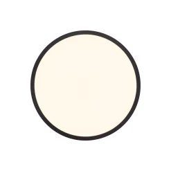Brilliant Tuco Taklampa Plast Svart Vit 32W 3900lm - 830-865 CCT | 500mm - Fjärrkontroll Dimbar