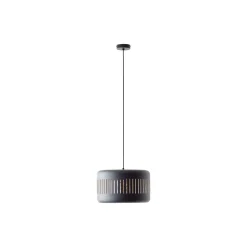 Brilliant Tyas Pendellampa Metall Svart Guld | 380mm - Passande för 1x E27
