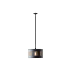Brilliant Tyas Pendellampa Metall Svart Guld | 380mm - Passande för 1x E27