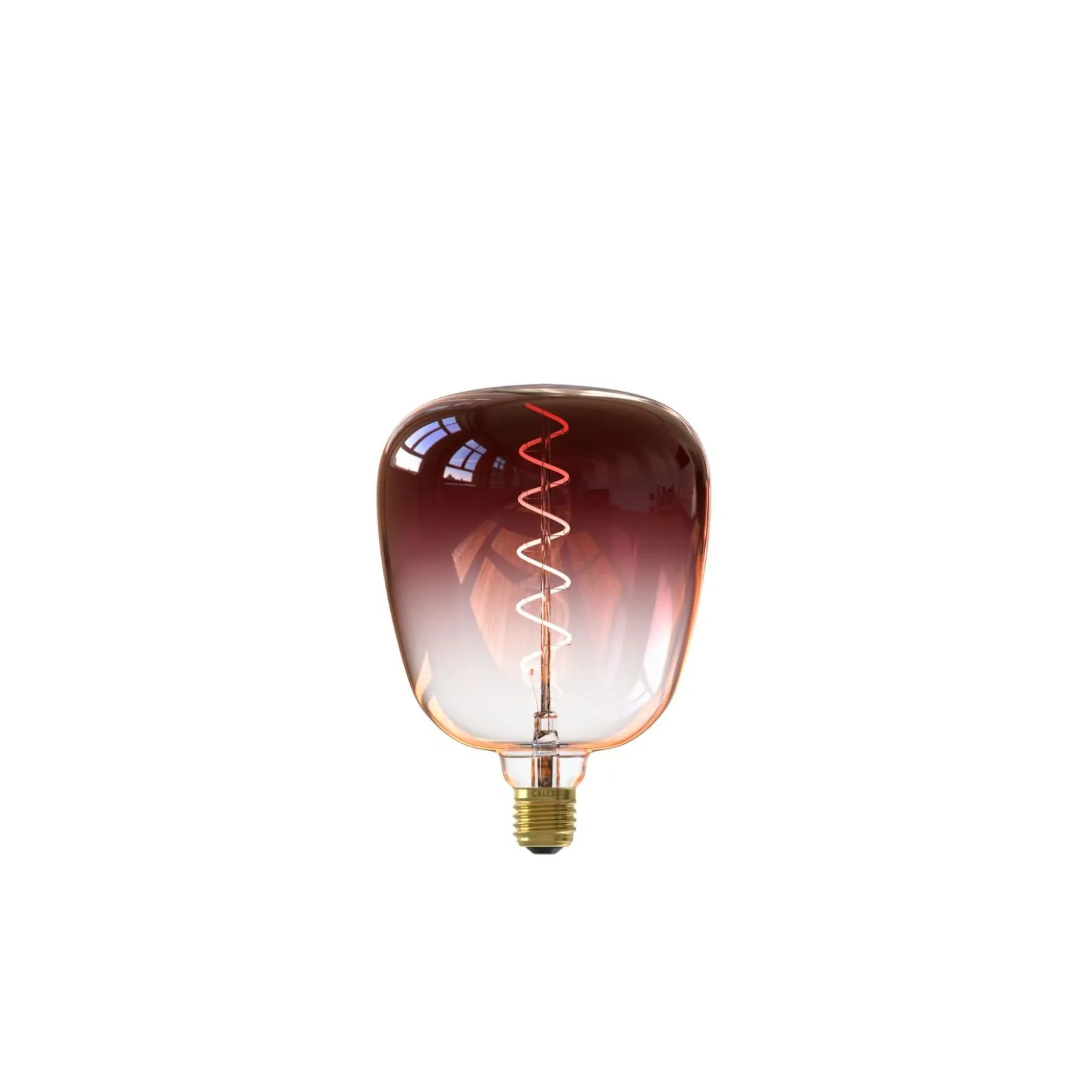 Calex Kiruna Marron LED E27 Filament 5W 130lm - 818 Extra Varm Vit | Dimbar