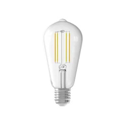 Calex Smart Tuya Wifi E27 Edison Filament 7W 806lm - 818-830 Justerbar Vit | Dimbar - Ersättare 60W