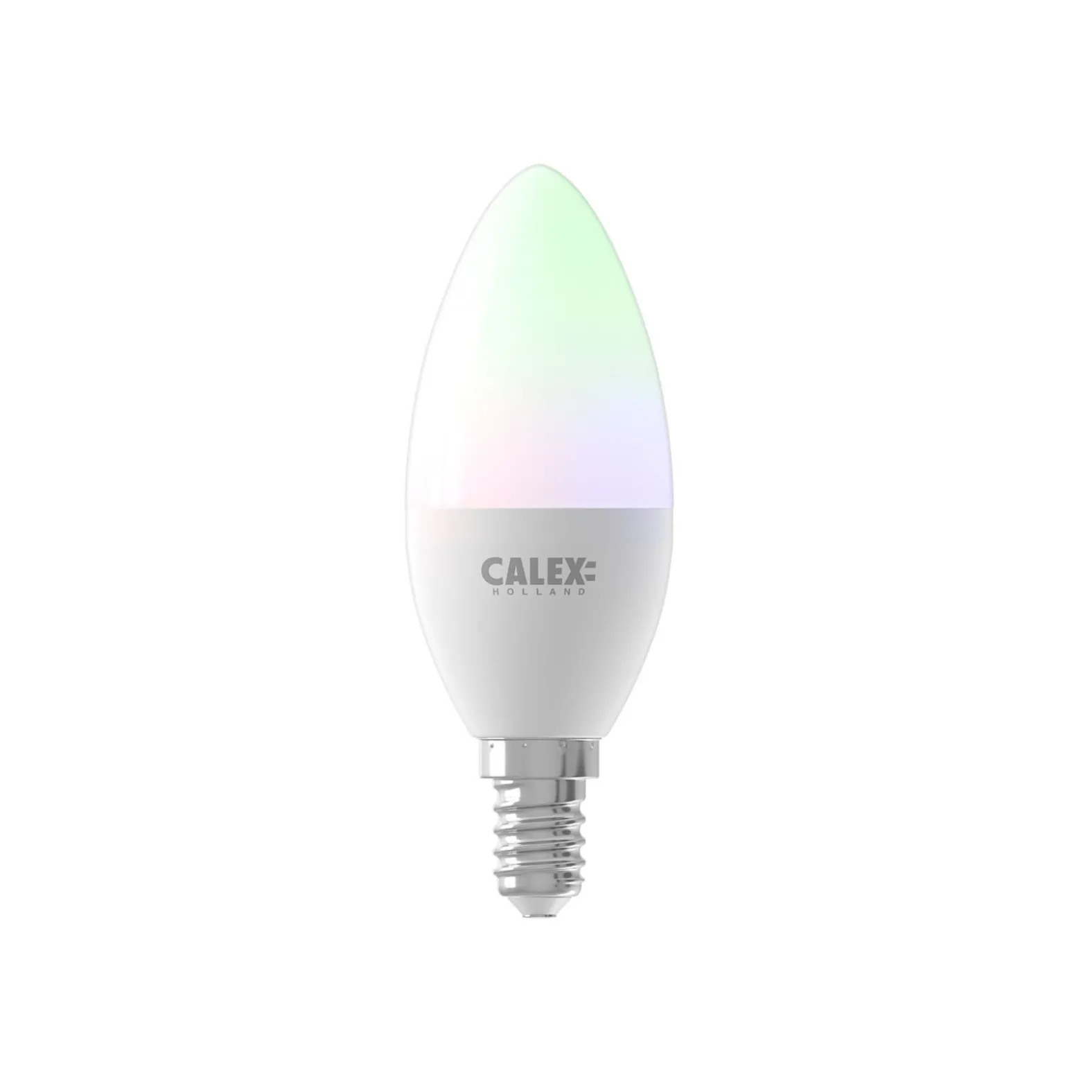 Calex Smart Tuya Wifi E14 Kronljus 5W 470lm - 822-840 Justerbar Vit | RGBW - Dimbar - Ersättare 40W