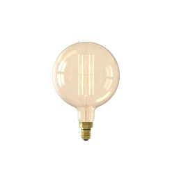 Calex XXL Mega Höga lumen Guld Globe LED E27 G125 Filament 10.5W 1100lm- 821 Extra Varm Vit | Dimbar