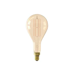 Calex XXL Splash Höga lumen Guld LED E27 Filament 3W 250lm- 821 Extra Varm Vit | Dimbar