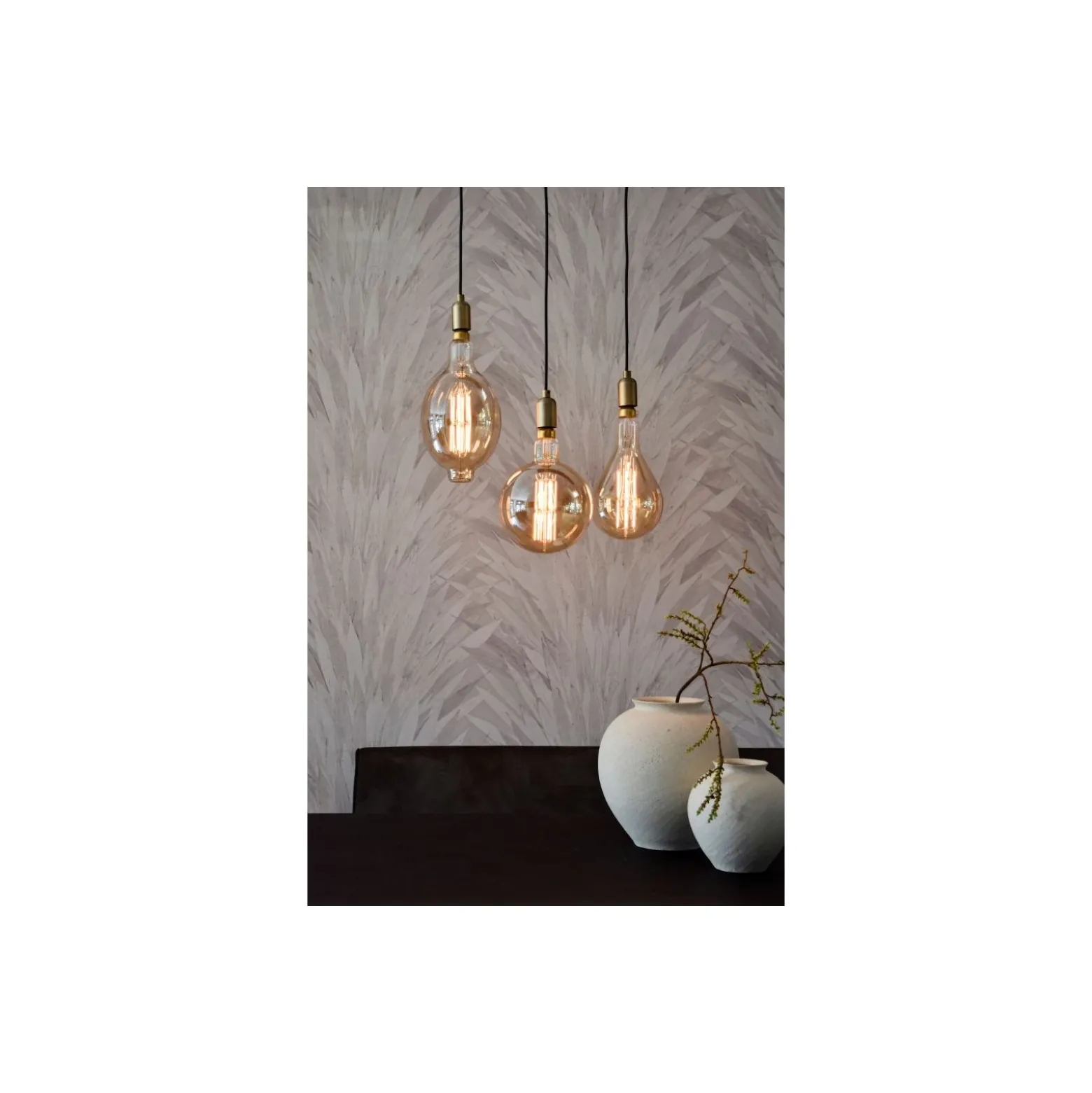Calex XXL Splash Höga lumen Guld LED E27 Filament 3W 250lm- 821 Extra Varm Vit | Dimbar